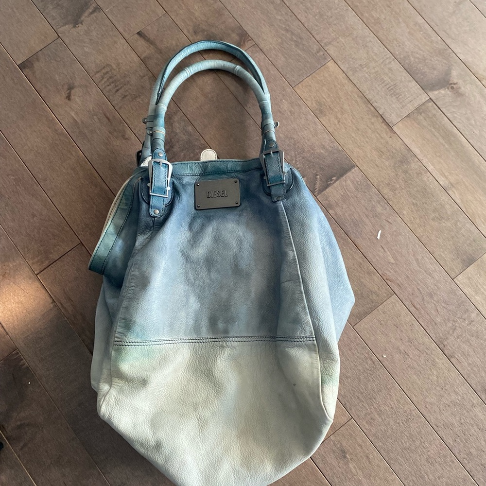 Diesel leather oversized bag